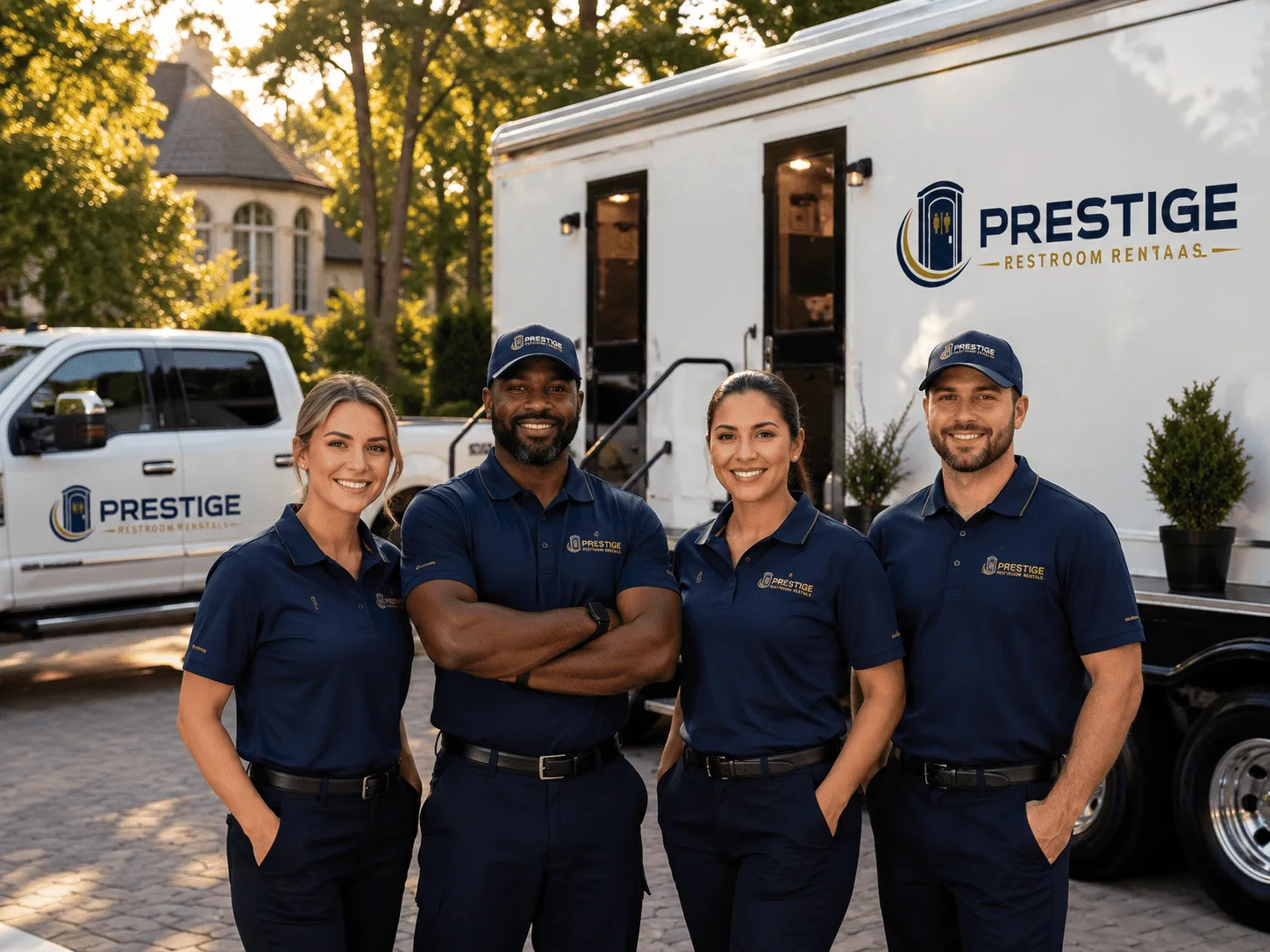Trusted Luxury Portable Restrooms company in Benton, WI